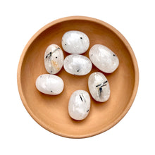 Load image into Gallery viewer, Tourmalilated Quartz Tumble - Florida Sol Crystal Co