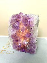 Load image into Gallery viewer, Amethyst Lamp w/ LED Light