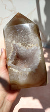 Load image into Gallery viewer, Agate Druzy Tower - Florida Sol Crystal Co
