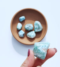 Load image into Gallery viewer, Larimar Tumble - Florida Sol Crystal Co
