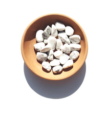Load image into Gallery viewer, White Howlite Tumble - Florida Sol Crystal Co
